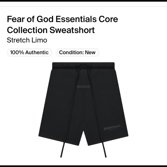 FOG Sweatshort